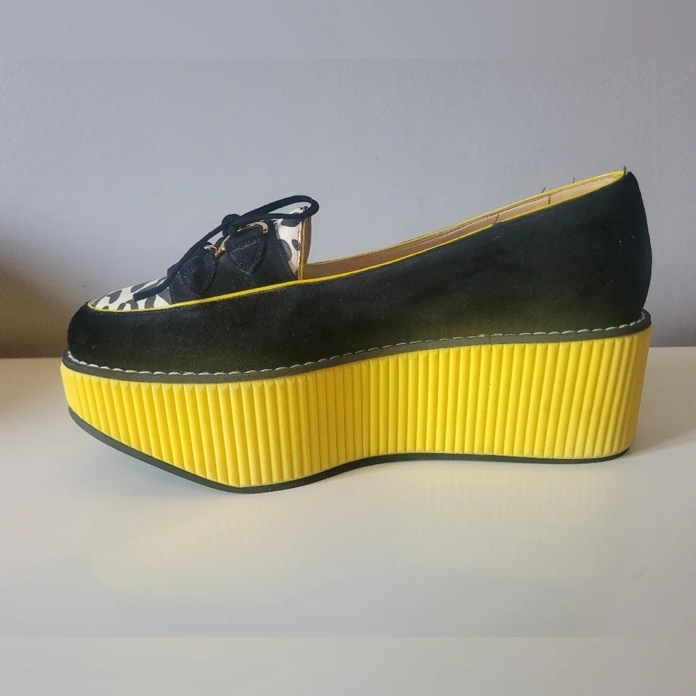 Charlotte Olympia Platform Loafers, Size 36